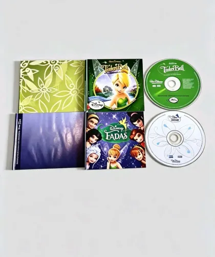 LOTE 2 CDS DISNEY FADAS - RAROS E COMPLETOS!