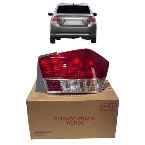 LANTERNA LADO DIREITO HONDA CITY 2010 a 2012 ORIGINAL HONDA