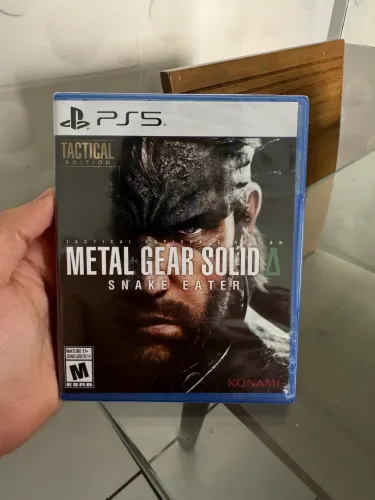 Metal Gear Solid Snake Eater - PS5 NOVO