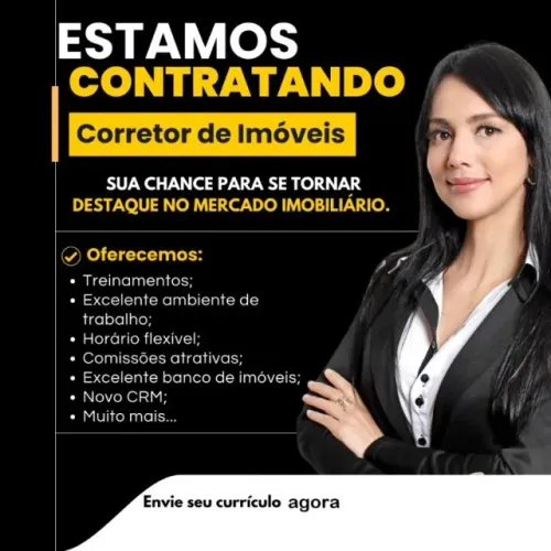 Oportunidade para Corretor de Imóveis - Venha Transformar Sonhos em Realidade!