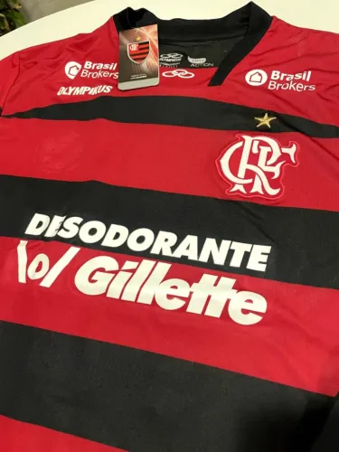 Camisa oficial Flamengo 2011 Ronaldinho 10 Olympikus nova com etiqueta ? G