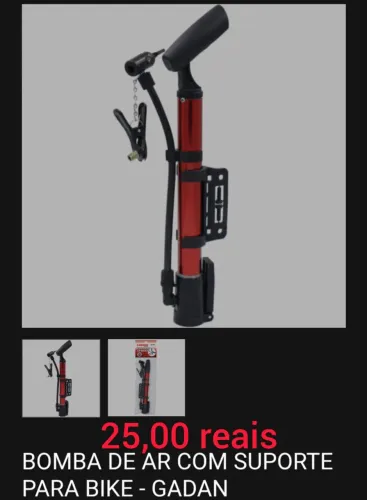BOMBA DE AR PARA BICICLETA 