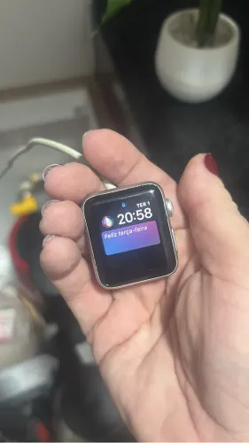 Apple Watch série 3 38 mm prata 