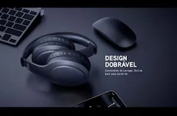 Fone De Ouvido Headphone Dapon H02d Bluetooth 5.1 Com Microfone