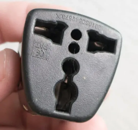 Adaptador Tomada Universal Ac,2 Pino Chatos, USA Americano