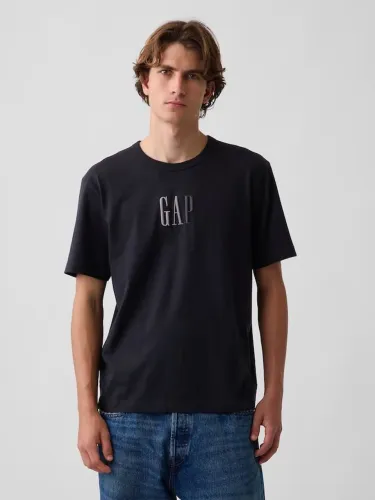 Camiseta preta GAP Unissex Tam G original