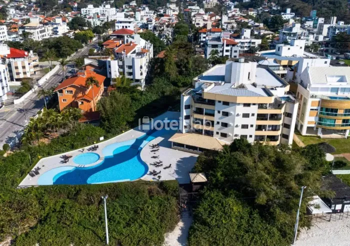 Aluguel Anual Frente Mar em Canasvieiras: 1 Quarto, Piscina e Portaria 24h. Vem Morar no P