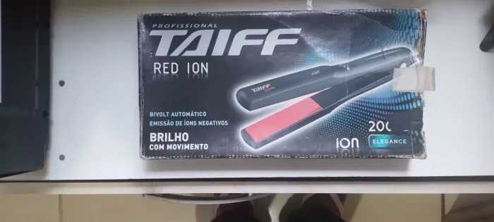 Prancha cabelo taiff red ion