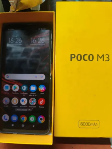Celular Poco m3 128gb, procedência.