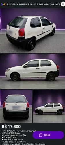 Fiat Palio 1.0/ Trofeo 1.0 Fire/ Fire Flex 2P 2009