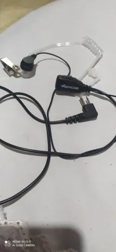 Fone de ouvido para rádio comunicador