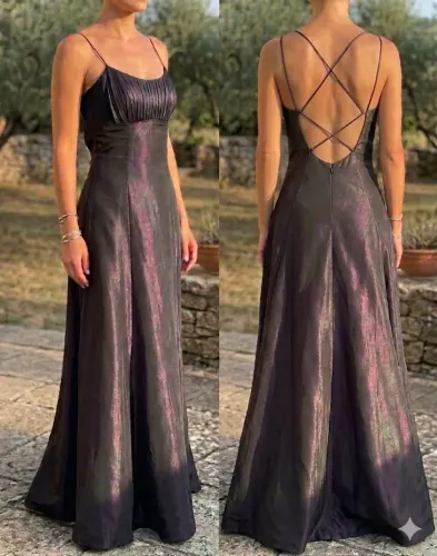 Lindo Vestido longo de festa preto Tamanho P