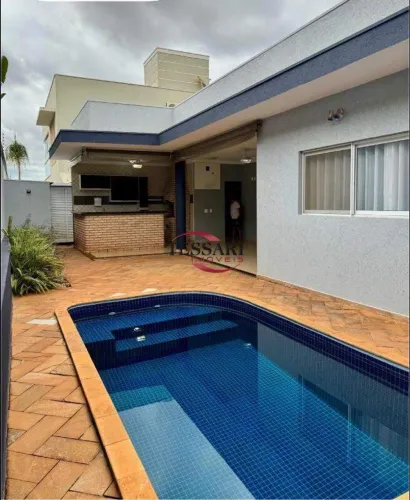 Casa em Condomínio para Alugar (3 suítes) no Residencial Gaivota I | 2 vagas | Varanda Gou