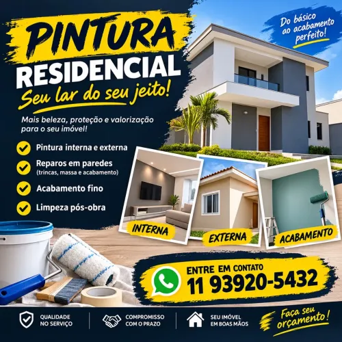 Pinturas residências em geral pintor residencial