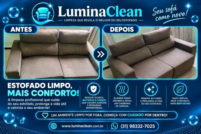 Limpeza de estofados
