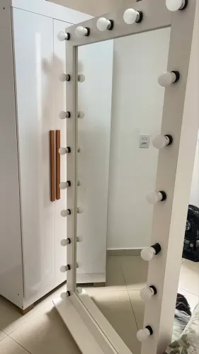 Espelho camarim 21 lâmpadas