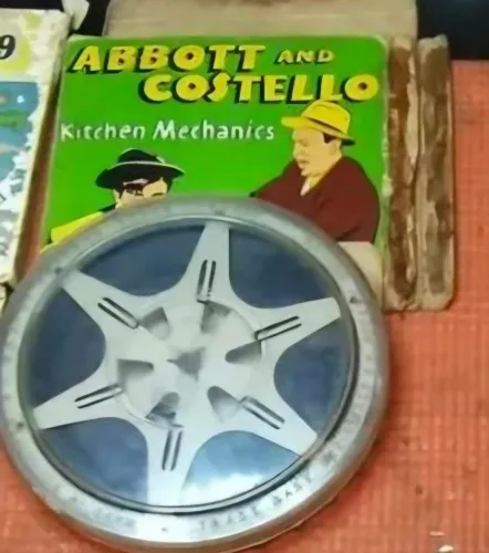carretel com filme 8mm PB excelente, leia