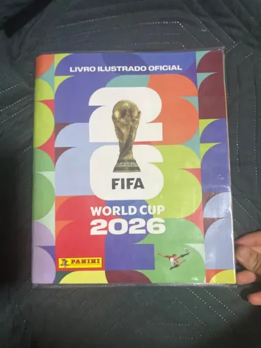 Álbum da copa 2026, capa mole 100%