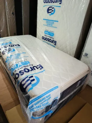 Cama Unibox Solteirão Diamond Com espuma premium 1.00 x 1.98