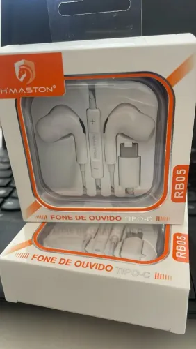 Fone de ouvido Tipo C 