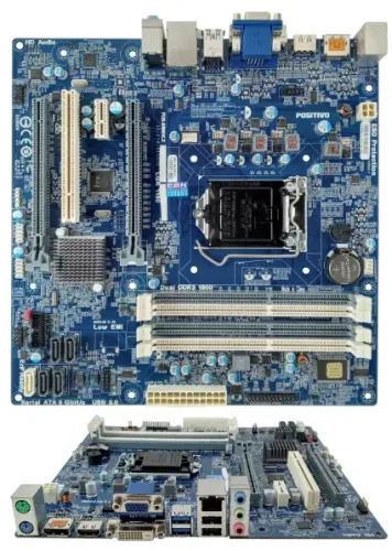 Placa Mãe Positivo / POS-EIB85CZ com CPU