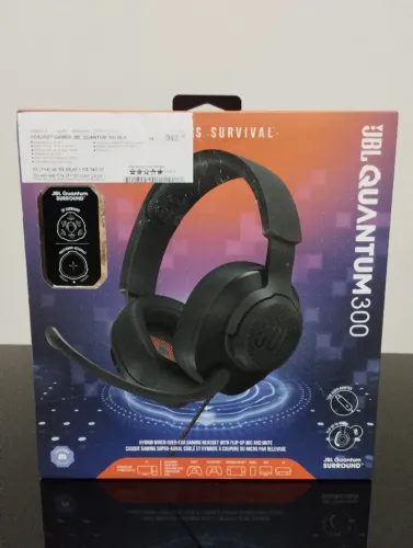 Headset Gamer JBL Quantum 300 Preto