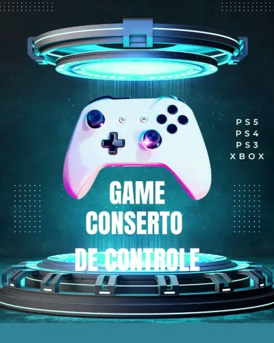 Conserto de controles de vídeo games 
