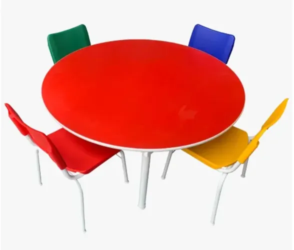CONJUNTO COLETIVO MESA REDONDA INFANTIL