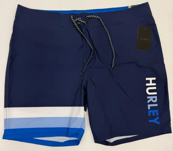Bermuda Hurley Gradient Swim Boardshort Azul Marinho Tam 48 Nova