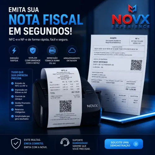 Sistema emissor de nota fiscal eletrônica fácil