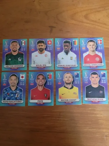Figurinhas Copa 2022