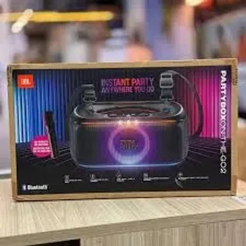 JBL Partybox On The Go 2 com microfone 