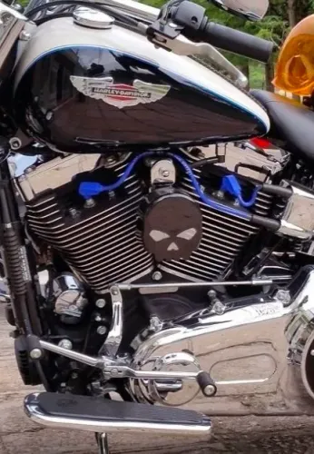 Par de cabos de vela para Harley Davidson USA