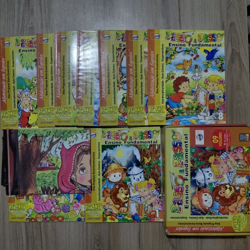 Coleção Passo a Passo - Livros de alfabetização