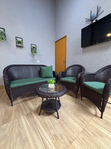 Jogo de área de fibra