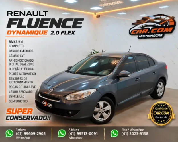 Renault Fluence Sed. Dynamique 2.0 16V Flex Aut. 2011