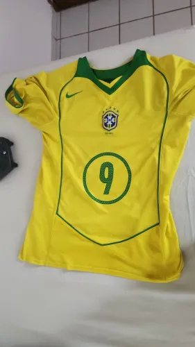 CAMISA ORIGINAl SELEÇÃO BRASILEIRA!!! CAMISA 9 DO RONALDO FENÔMENO