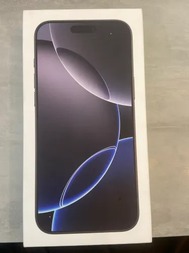 Caixa iPhone 16 pro max 256GB black