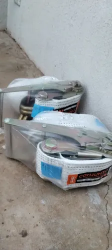 Cinta de Amarração com Catraca 10 toneladas 9 Metros Preço desapego 4 unidades