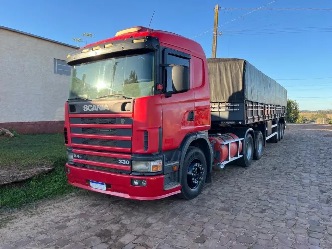 Scania R114GA + careta 2014 ls graneleira