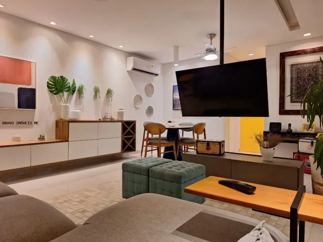 Apartamento para Venda em Santos, Ponta da Praia, 3 dormitórios, 1 suíte, 4 banheiros, 2 v