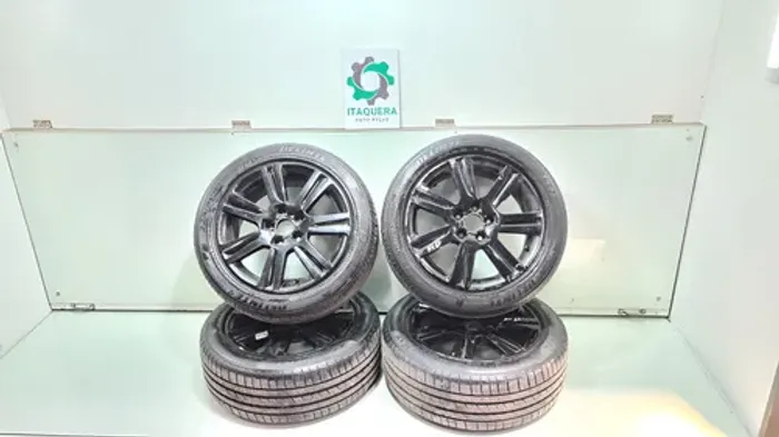 Jogo Rodas Com Pneus Bons Pirelli 225/50 R17 Audi A4 Prateado