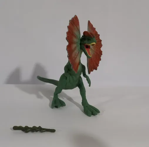 Dilophosaurus jurassic world mattel atack pack (raro)