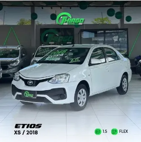 Toyota Etios XS 1.5 Flex 16V 5P Mec. 2018
