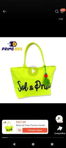 Bolsa Sol e Praia