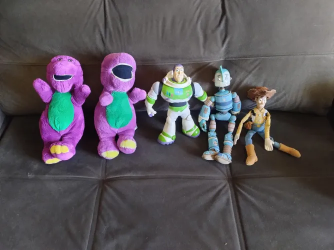 Conjunto de pelúcias