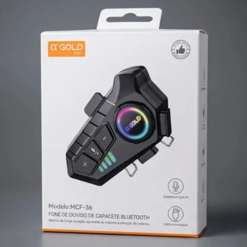 Fone de ouvido Bluetooth para capacete