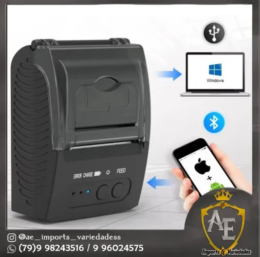 Impressora térmicas bluetooth 