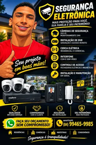 Segurança eletrônica / eletricista
