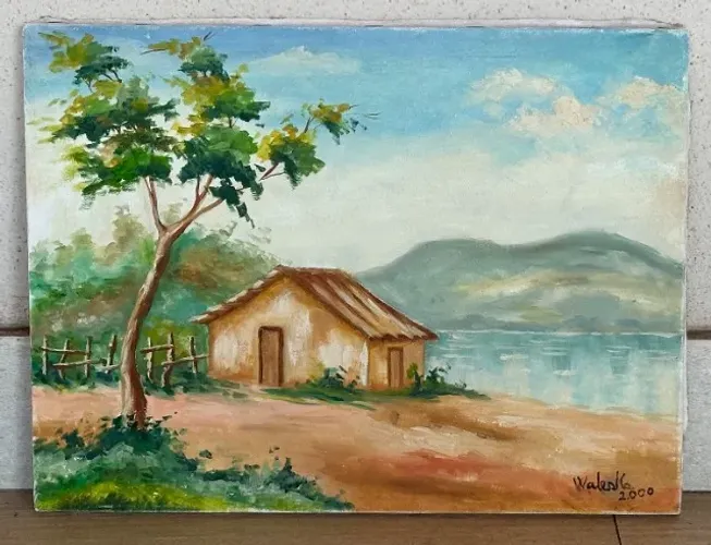 Quadros de Paisagem Óleo Sobre Tela